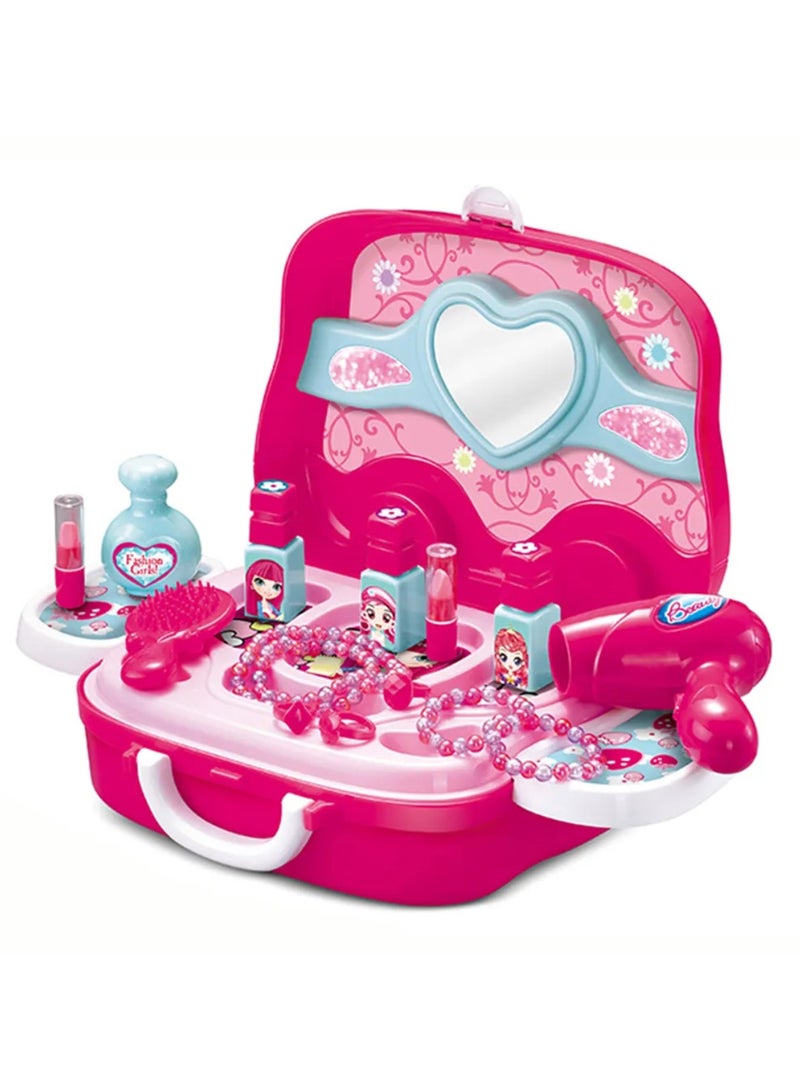 Kids Makeup Kit with Storage Case,Kids Makeup Set,Washable and Nontoxic Cosmetic Toys for Little Girls. - Image 2