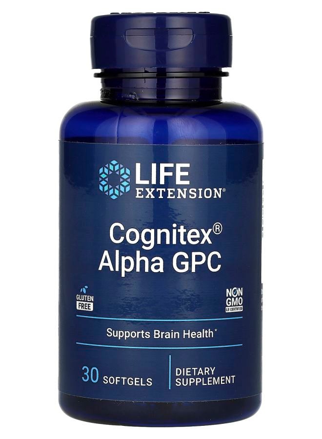 Cognitex Alpha GPC 30 Softgels