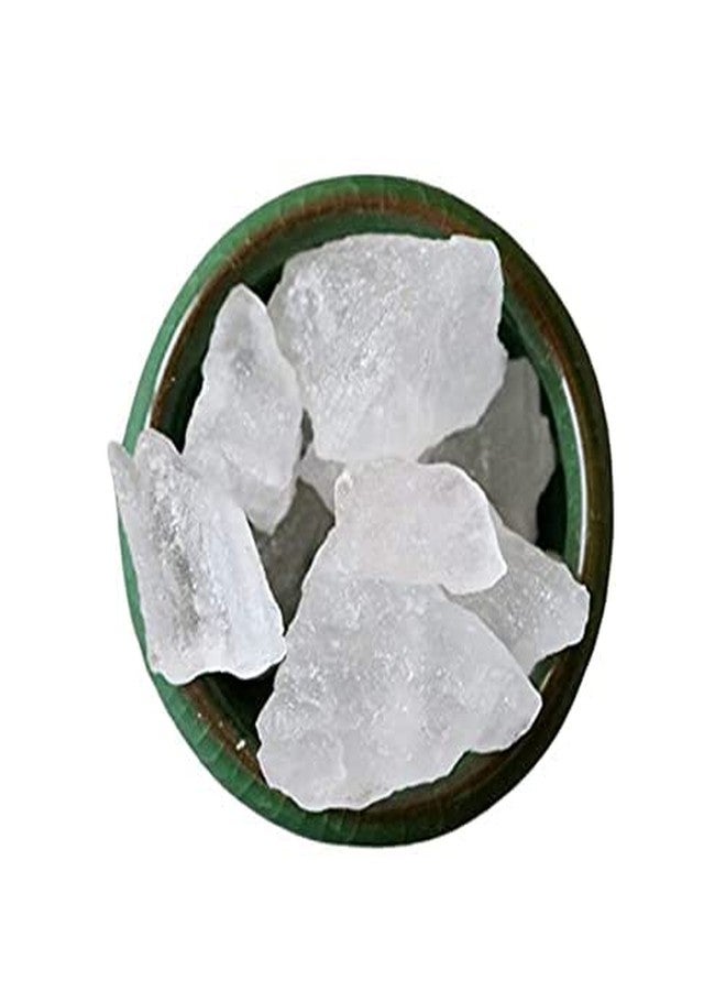 Veganic Organic Whole Alum Stone | Phitkari Crystal | Fitkari Stone Block For Skin | Fitkarri Pieces (400 g) - Image 2