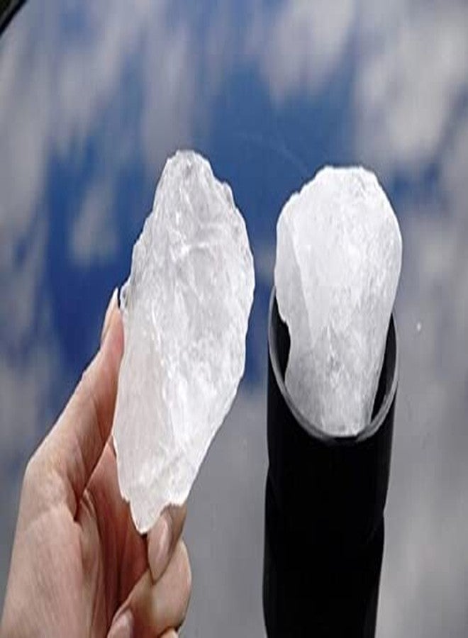 Veganic Organic Whole Alum Stone | Phitkari Crystal | Fitkari Stone Block For Skin | Fitkarri Pieces (400 g) - Image 4