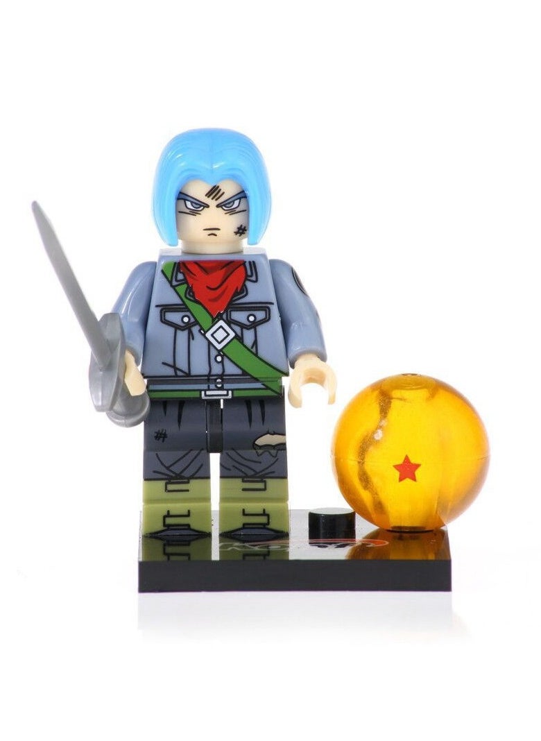 KUYING Dragon Ball Building Blocks Little People Small Particle Assembly 
