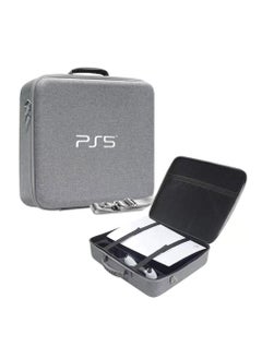 Carrying Case for PS5, Portable Waterproof Hard Shell Larger Capacity Fits for PS5 Models Travel Case