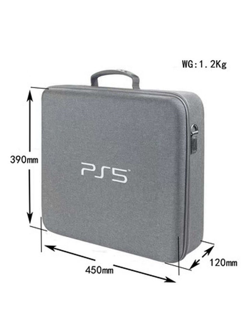 Arabest - Carrying Case for PS5, Portable Waterproof Hard Shell Larger Capacity Fits for PS5 Models Travel Case - Image 1