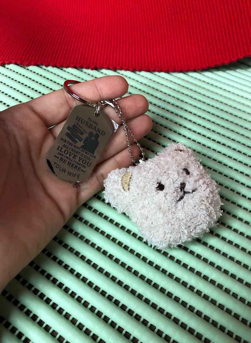 جاست فور يو سلسلة مفاتيح وميدالية عصرية ورائعة - Image 2