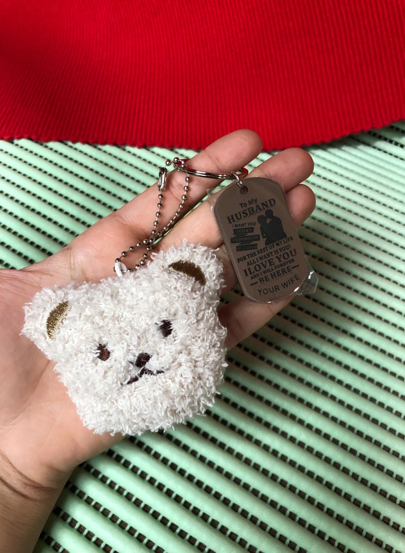 جاست فور يو سلسلة مفاتيح وميدالية عصرية ورائعة - Image 3