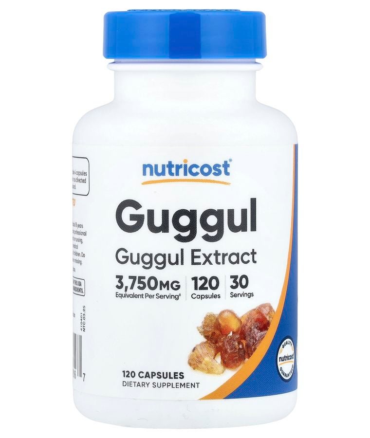 Guggul Extract 120 Capsules (93.75 mg per Capsule)