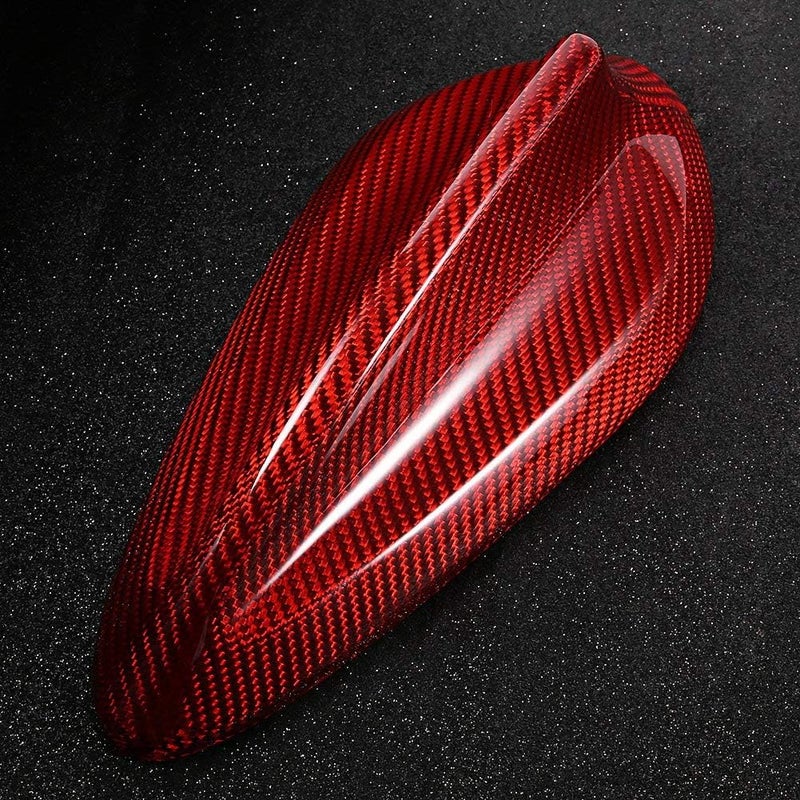 Carbon Fiber Antenna Cover Accessory, Red, Fit for F15 Car 12-18 - Durable Material, Easy Installation, Replacement Part for Automotive Exterior - Image 5