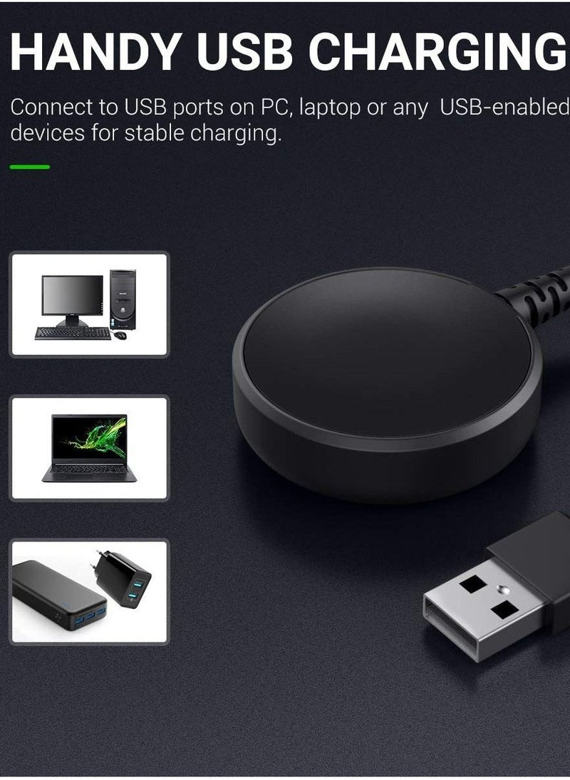 Charging Dock Cable Compatible with Samsung Galaxy Watch 4 / 4 Classic, Replacement USB Charging Dock Cable for Galaxy Watch 3 45mm 41mm, for Galaxy Watch Active 2 / 1 44mm 40mm - Image 2