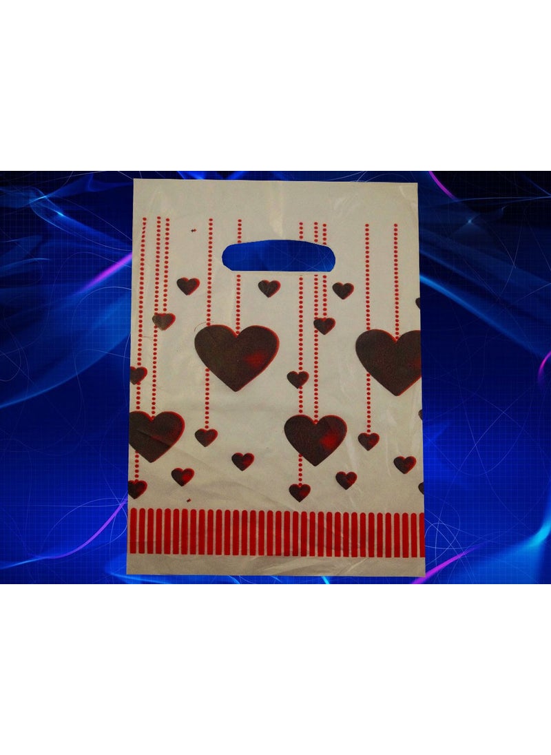 KENT - Evil Eye Bead Printed Handmade Bag 20 x 30 cm 100 Pieces - Image 1