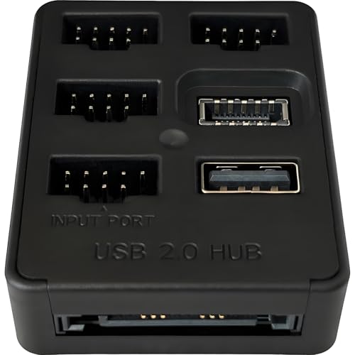 Bejavr Multi Port Internal USB Hub - 5 Internal USB 2.0 Ports - Motherboard USB Splitter 9Pin USB 2.0 Header Splitter - Image 5