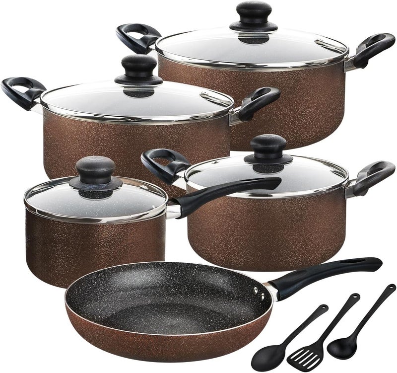 RAJ طقم أواني الطبخ غير اللاصقة 12 قطعة راج - Image 1