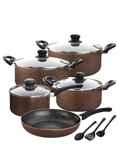 Raj 12 Pcs Non Stick Cookware Set