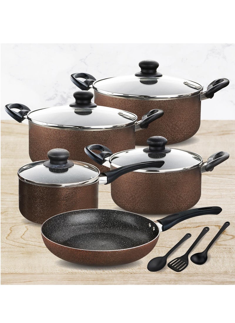 RAJ Raj 12 Pcs Non Stick Cookware Set  - Image 4