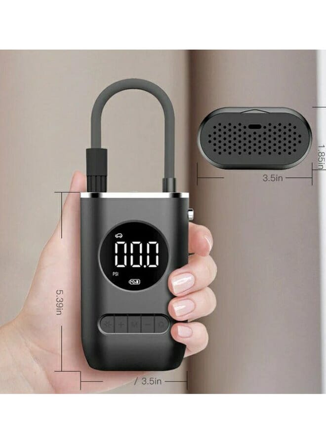 Denx Air Pump For Tire Inflation With A Battery Capacity Of 4000 MAh, Aapable Of Inflating 2.5 Tires - Image 4