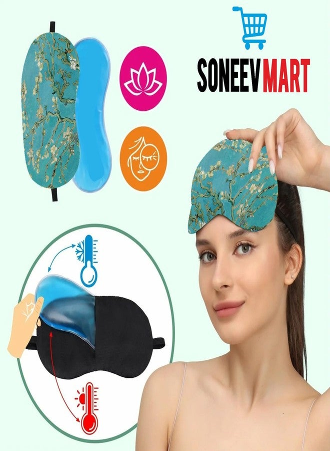 SONEEV MART قناع العين الجل المبرد من هينيسو للهالات السوداء وحقائب تحت العين - Image 4