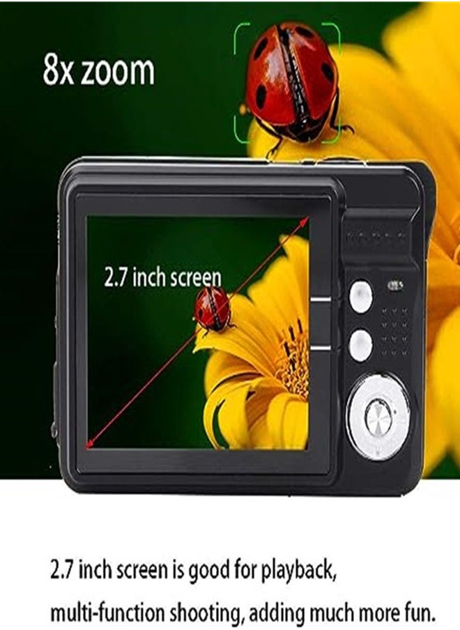 Generic - 2.7 Inch Tft 18Mp 8X Zoom Digital Camera Mini Anti-Shake Full HD Digital Video Camera - Image 1