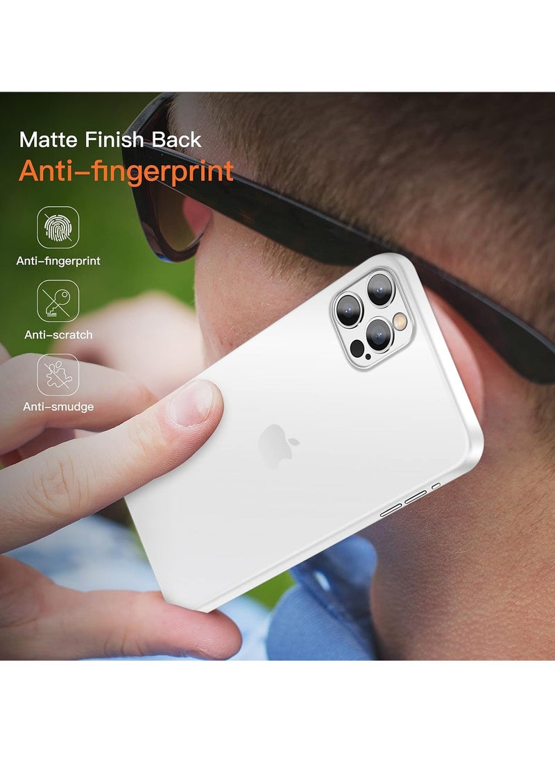 TIGER Compatible with iPhone 15 Plus Slim Case, Paper-Thin Matte Finish Skin Back Case [Anti-Fingerprints & Non-Yellowing] Ultra Protective Cover with Camera Protection - Image 4