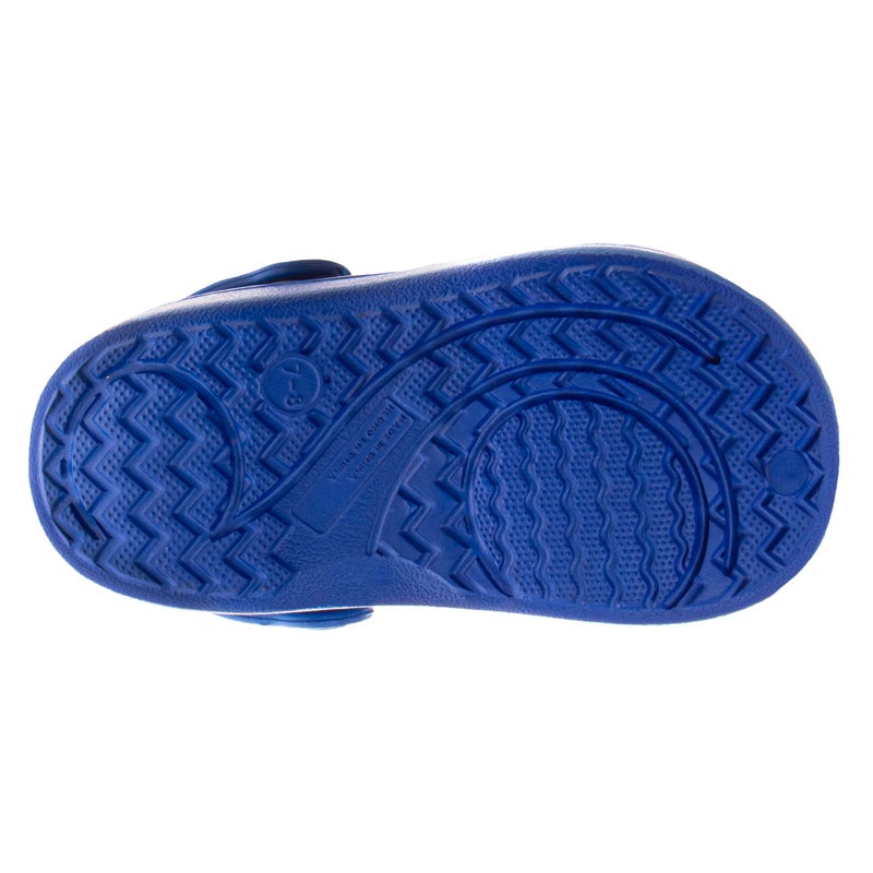 Josmo Kids Sonic Clog Sandal Waterproof Slip-On Slides for Boys - Sonic The Hedgehog Closed Toe Clogs with Backstrap - Blue (Size 7-8 Toddler) - Image 5