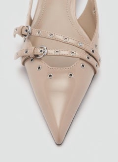 MANGO Die-Cut Kitten Shoes  - Image 4