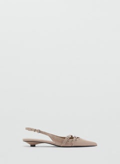 MANGO Die-Cut Kitten Shoes  - Image 1
