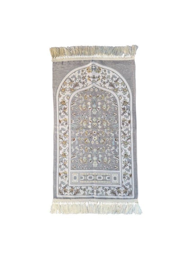 KAWSAR سجادة صلاة مبطنة ناعمة 70×115 سم، سجادة صلاة غير قابلة للانزلاق ومريحة، سجادة صلاة إسلامية قابلة للغسل، مناسبة للسفر - Image 3