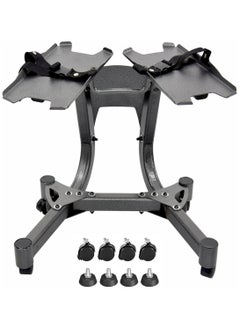 Sky Land Unisex Adult Dumbbells Stand With Wheels - Grey  - Image 1