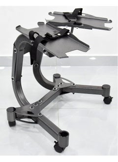 Sky Land Unisex Adult Dumbbells Stand With Wheels - Grey  - Image 4