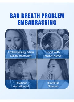Peach Multi Effeet Fresh Oral Spray 20ml, Bad Breath Treatment for Adults, White Peach Flavor Mouth Freshener, Effective Puriping Oral Air, Breath Freshener Spray, Oral Care Spray, Mouth Healthy Care  - Image 2