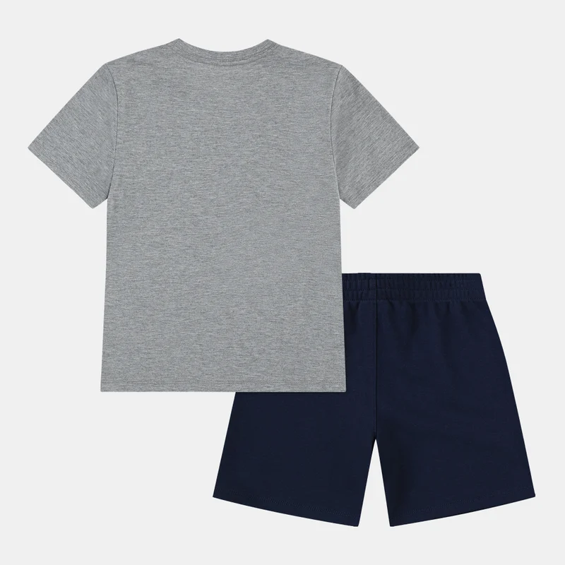 نايكي طقم تي شيرت وشورت نادي الأطفال