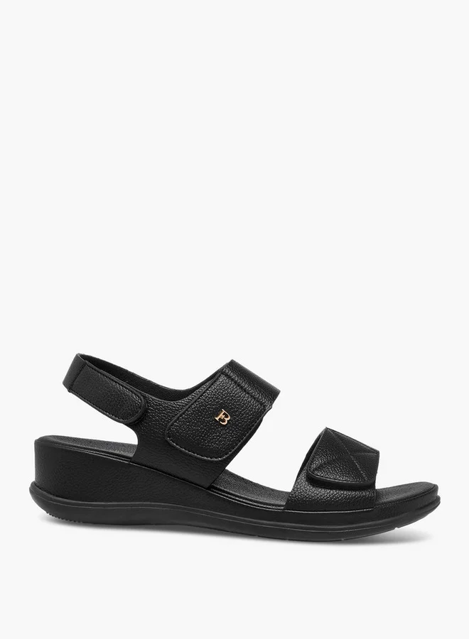 فلورا بيلا من شو إكسبرس Solid Sandals with Hook and Loop Closure