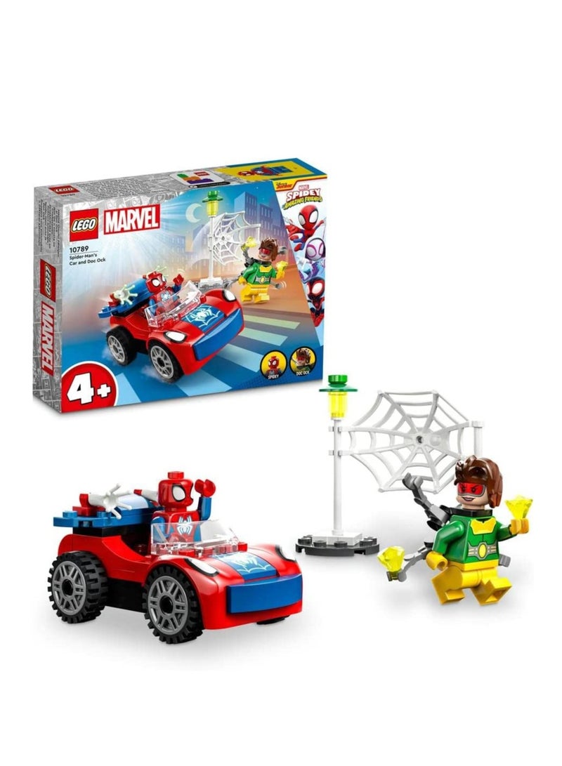 LEGO Marvel Spider-Man's Car and Doc Ock 10789 Building Toy Set 48 Pieces  - Image 1