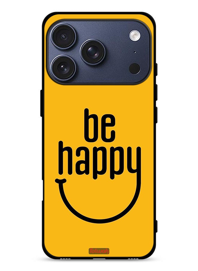 Tolwak Apple iPhone 17 Pro Protective Case Cover Be Happy - Image 1