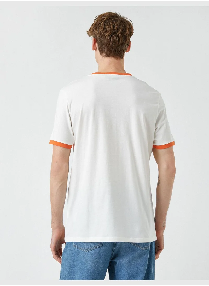 KOTON Standard Fit Printed T-Shirt
