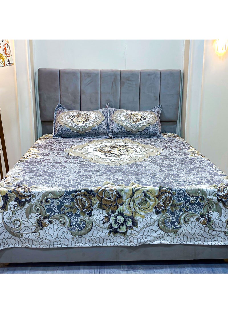 Family Bed Coverlet Set Joplan 4 pieces size 240 x 240 cm model 303 from Family Bed  - Image 1