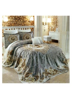 Family Bed Coverlet Set Joplan 4 pieces size 240 x 240 cm model 303 from Family Bed  - Image 2