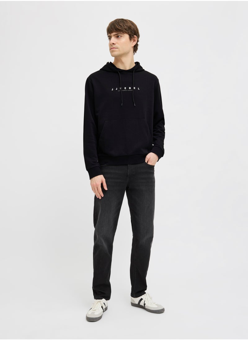 JJ Rebel by Jack & Jones - Jrebrocky Logo Pull Over Hoodie - Image 1