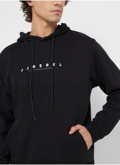 JJ Rebel Jrebrocky Logo Pull Over Hoodie  - Image 3