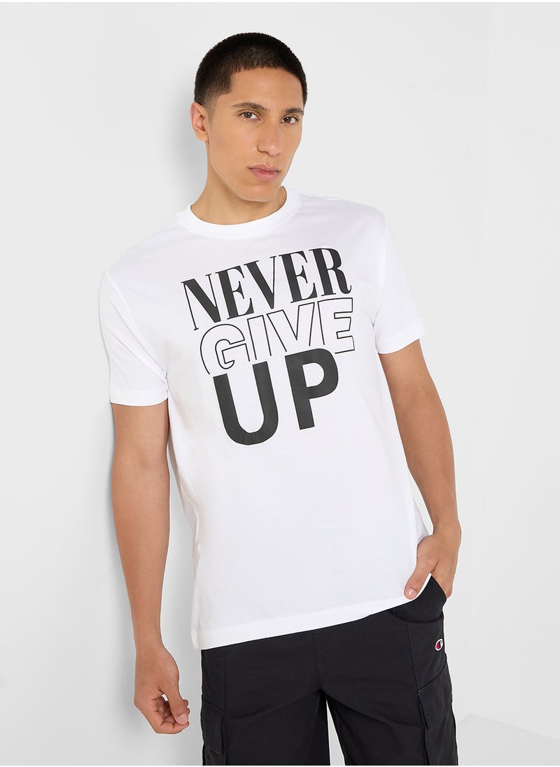 Seventy Five Basics Printed T-Shirt  - Image 1