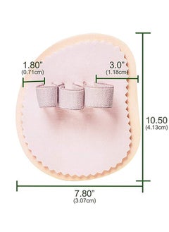 KASTWAVE Foam Toe Corrector, 2 Pcs Straighten Bent Toes Ball of Foot Cushion Triple Foam Toe Big Little Thumb Separator for Claw Toe Mallet Toe Contracted Toe and Cured Toes Splint Straightener  - Image 5