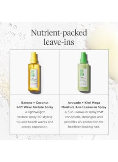 Briogeo Superfoods Avocado & Kiwi Leave In Conditioner 3In1 Hair Moisturizer Hair Detangler Uv Hair Protection Leave In Conditioner For Dry Damaged Hair Hair Conditioner Hair Treatment 1.75 Oz  - Image 4