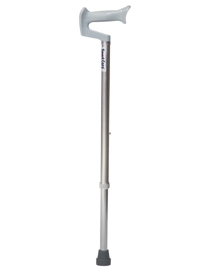 SMARTCARE Smart Care® Folding Walking Stick - Metal Portable Adjustable Walking Cane Unisex for Elderly (SC930L) - Image 2