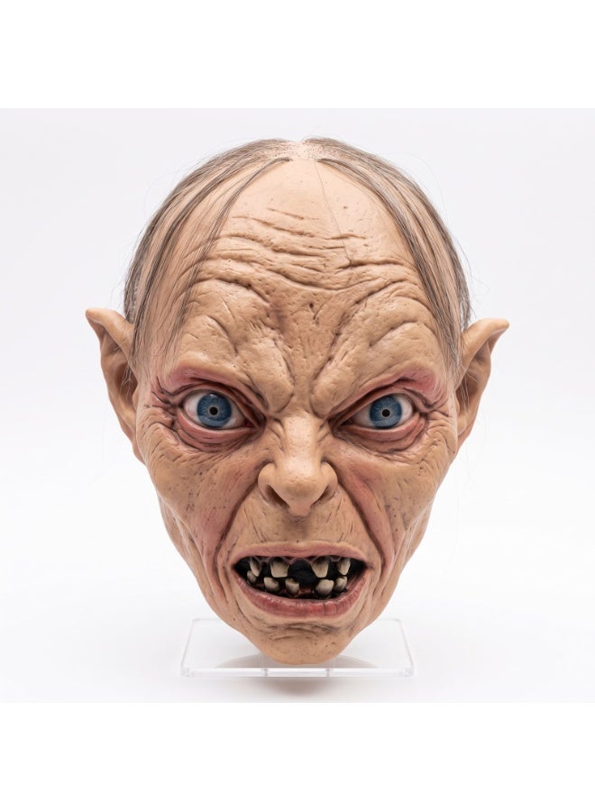 Brain Giggles BrainGiggles Scary Gollumn Unisex Masquerade Mask Costume for Kids and Adults - Image 5