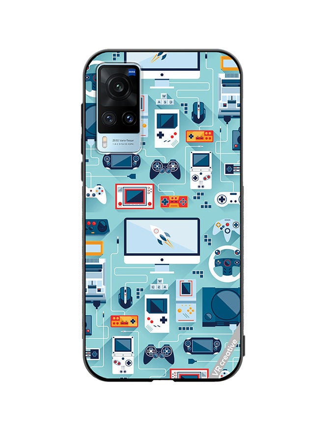 VR CREATIVE Protective Case Cover For Vivo X60 Ps 5 Remote Controls Design Multicolour - Image 1