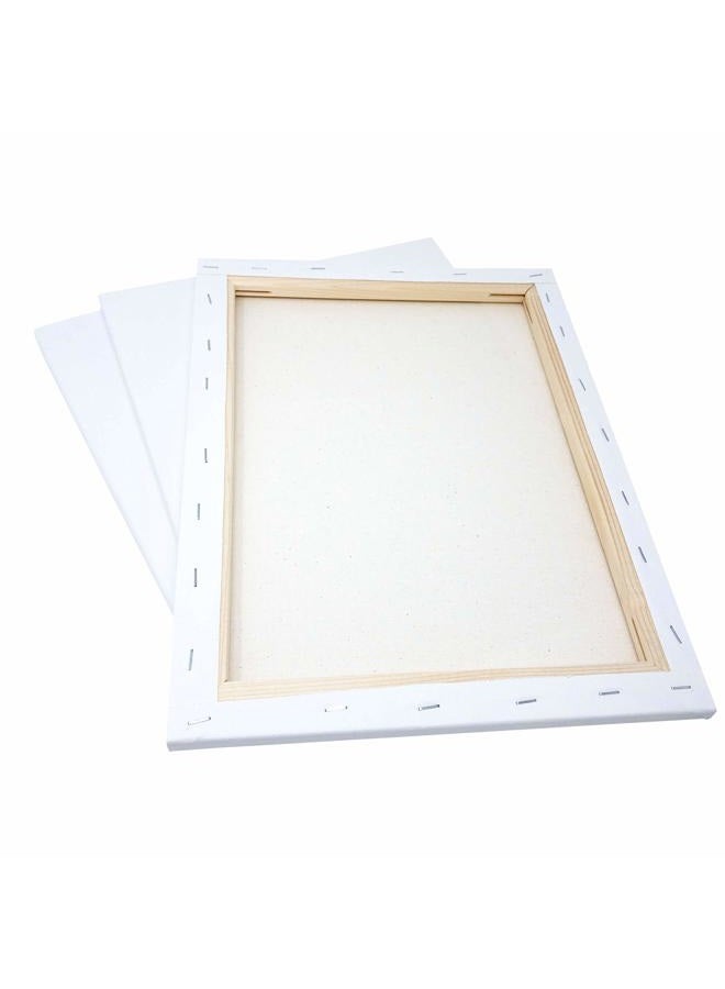 Milo Stretched Artist Canvas | 12x16 inches | Value Pack of 6 - Image 3