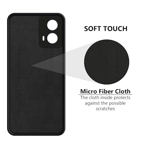 VIDO Exclusive Soft Back Case Cover for Motorola Moto G34 5G / Motorola Moto G45 5G (Shock Proof |360 Degree Complete Protection) - Image 3
