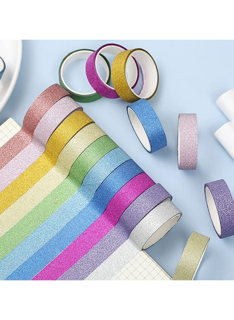Zikra 20 Roll Washi Tape Set Wide Decorative Masking Tape Craft Decorative Tapes for Scrapbook Planner DIY Arts Crafts Gift Wrappings - Image 5