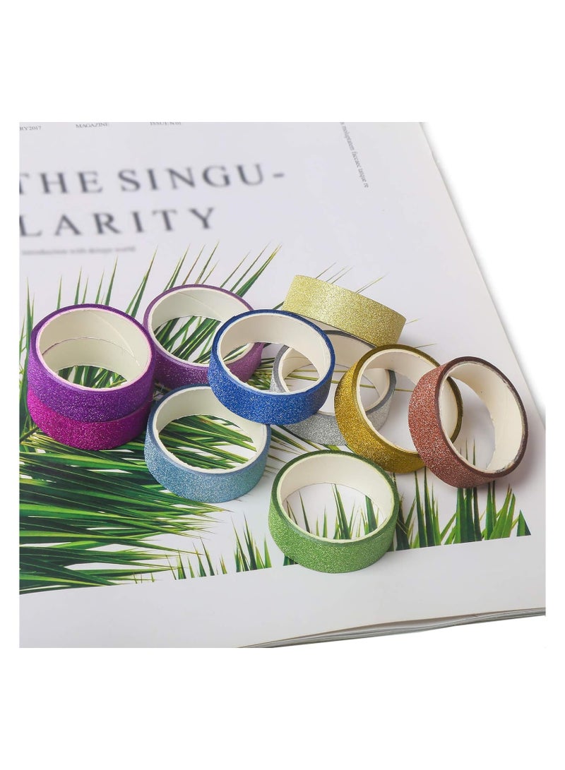 Zikra 20 Roll Washi Tape Set Wide Decorative Masking Tape Craft Decorative Tapes for Scrapbook Planner DIY Arts Crafts Gift Wrappings - Image 3