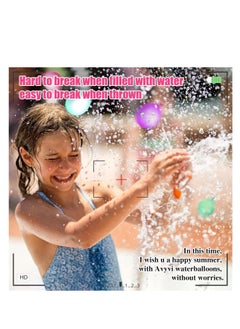 TAYRAN Water Balloons Water Balloons Quick Fill 333 Water Balloons for Kids, Teens and Adults Summer Party Outdoor  - Image 2