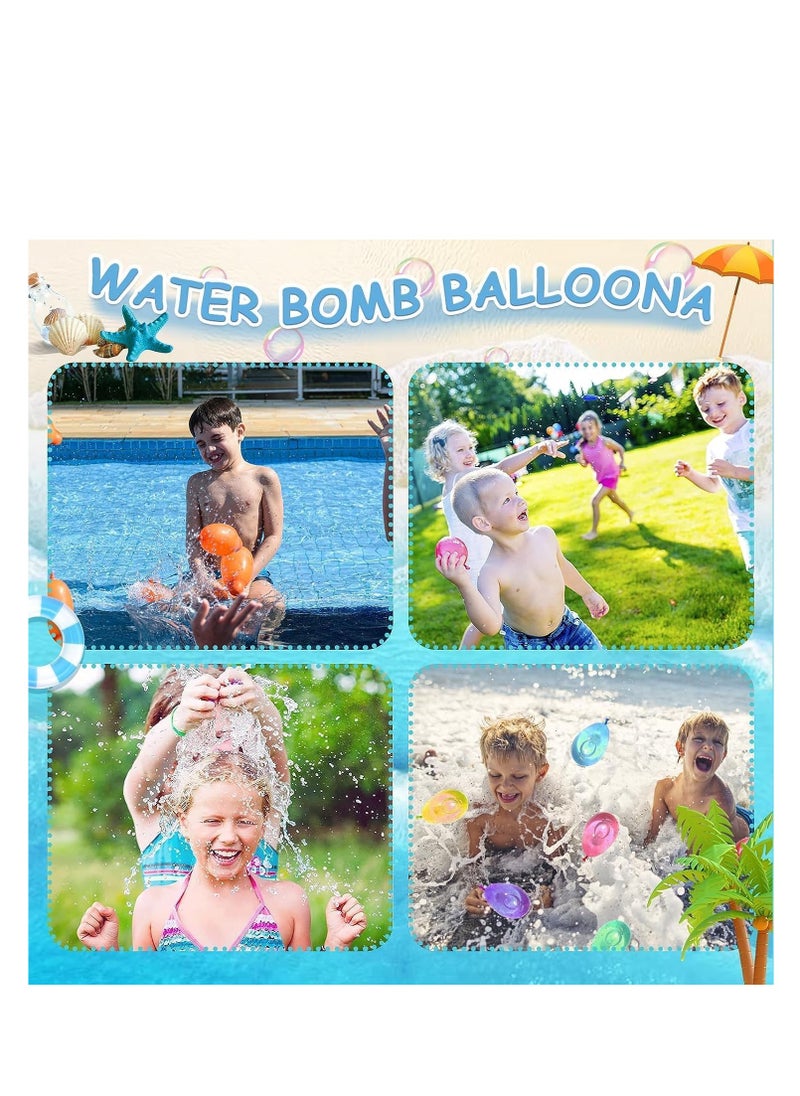 TAYRAN Water Balloons Water Balloons Quick Fill 333 Water Balloons for Kids, Teens and Adults Summer Party Outdoor  - Image 4