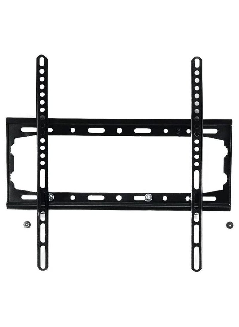 حامل تلفزيون عالمي يتحمل حمولة 40 كجم، حامل حائط ثابت لإطار تلفزيون بشاشة مسطحة لتلفزيون LED بشاشة مسطحة مقاس 26-55 بوصة - Image 1